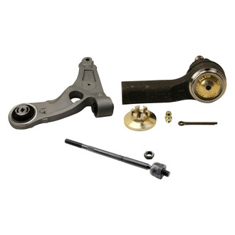 MOOG® - Front Driver Side Lower Control Arm and Tie Rod End Kit