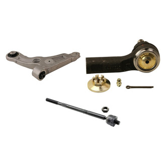MOOG® - Front Driver Side Lower Control Arm and Tie Rod End Kit