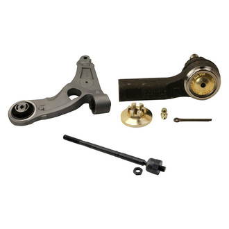 MOOG® - Front Driver Side Lower Control Arm and Tie Rod End Kit