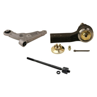 MOOG® - Front Driver Side Lower Control Arm and Tie Rod End Kit