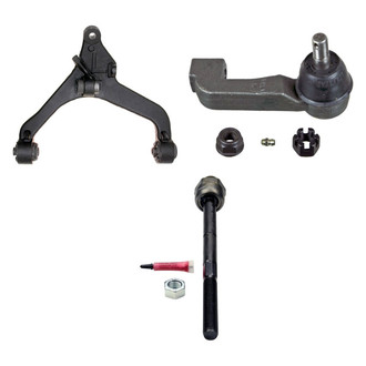 MOOG® - Front Driver Side Lower Control Arm and Tie Rod End Kit