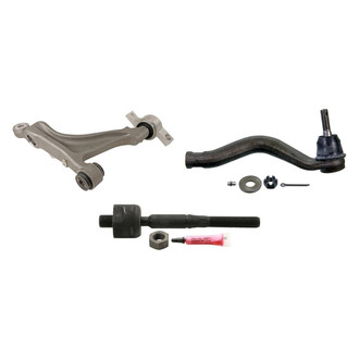 MOOG® - Front Driver Side Lower Control Arm and Tie Rod End Kit