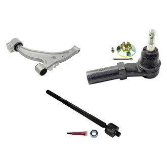 MOOG® - Front Driver Side Lower Control Arm and Tie Rod End Kit