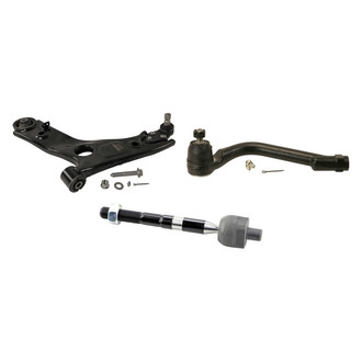 MOOG® - Front Driver Side Lower Control Arm and Tie Rod End Kit