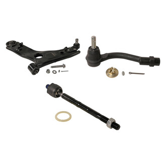 MOOG® - Front Driver Side Lower Control Arm and Tie Rod End Kit