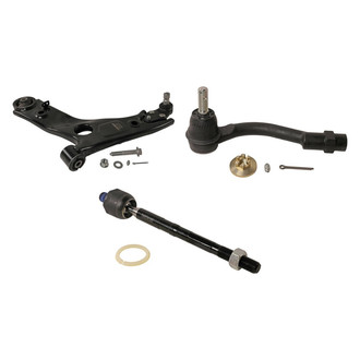 MOOG® - Front Driver Side Lower Control Arm and Tie Rod End Kit