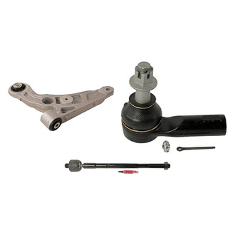 MOOG® - Front Driver Side Lower Control Arm and Tie Rod End Kit