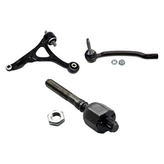 MOOG® - Front Driver Side Lower Control Arm and Tie Rod End Kit