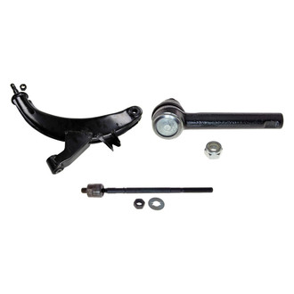 MOOG® - Front Driver Side Lower Control Arm and Tie Rod End Kit