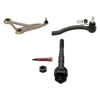 MOOG® - Front Driver Side Lower Control Arm and Tie Rod End Kit