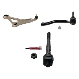 MOOG® - Front Driver Side Lower Control Arm and Tie Rod End Kit