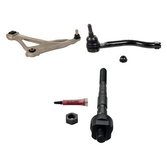 MOOG® - Front Driver Side Lower Control Arm and Tie Rod End Kit