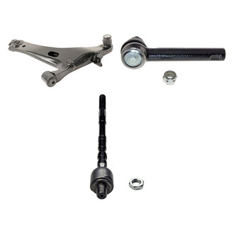 MOOG® - Front Driver Side Lower Control Arm and Tie Rod End Kit