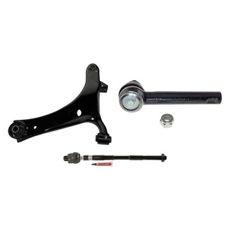 MOOG® - Front Driver Side Lower Control Arm and Tie Rod End Kit