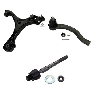 MOOG® - Front Driver Side Lower Control Arm and Tie Rod End Kit