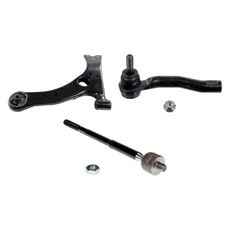 MOOG® - Front Driver Side Lower Control Arm and Tie Rod End Kit