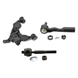MOOG® - Front Driver Side Lower Control Arm and Tie Rod End Kit