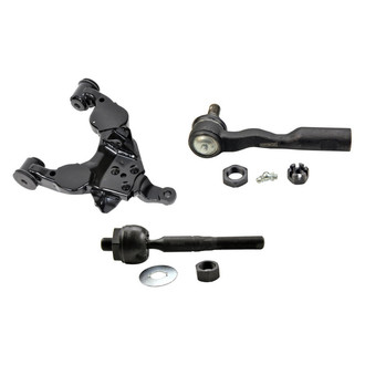MOOG® - Front Driver Side Lower Control Arm and Tie Rod End Kit