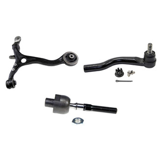 MOOG® - Front Driver Side Lower Control Arm and Tie Rod End Kit