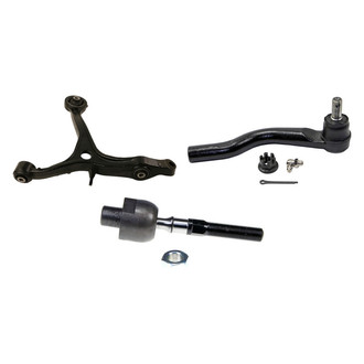 MOOG® - Front Driver Side Lower Control Arm and Tie Rod End Kit