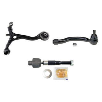 MOOG® - Front Driver Side Lower Control Arm and Tie Rod End Kit