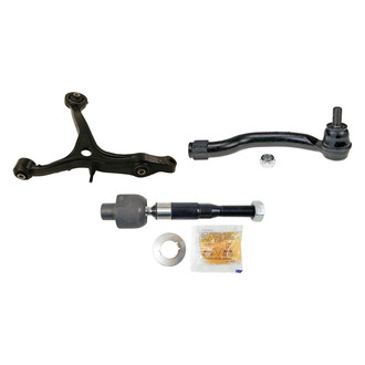 MOOG® - Front Driver Side Lower Control Arm and Tie Rod End Kit