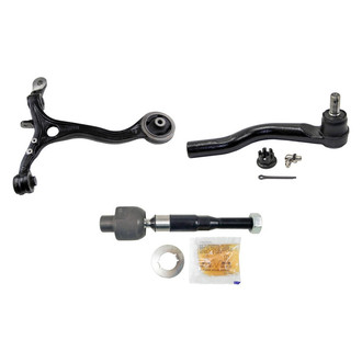 MOOG® - Front Driver Side Lower Control Arm and Tie Rod End Kit