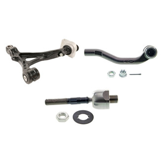 MOOG® - Front Driver Side Lower Control Arm and Tie Rod End Kit