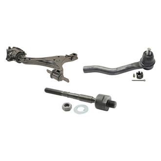 MOOG® - Front Driver Side Lower Control Arm and Tie Rod End Kit