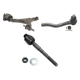 MOOG® - Front Driver Side Lower Control Arm and Tie Rod End Kit