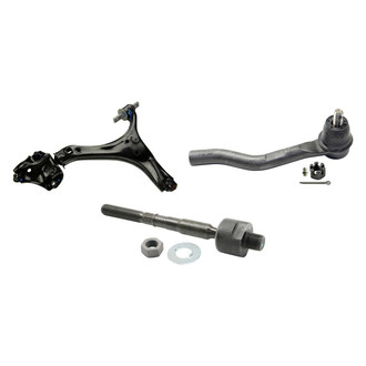 MOOG® - Front Driver Side Lower Control Arm and Tie Rod End Kit