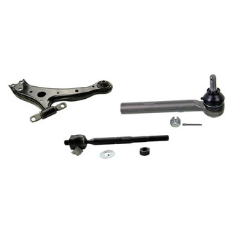 MOOG® - Front Driver Side Lower Control Arm and Tie Rod End Kit