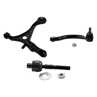 MOOG® - Front Driver Side Lower Control Arm and Tie Rod End Kit