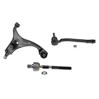 MOOG® - Front Driver Side Lower Control Arm and Tie Rod End Kit