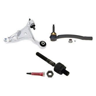 MOOG® - Front Driver Side Lower Control Arm and Tie Rod End Kit