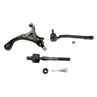MOOG® - Front Driver Side Lower Control Arm and Tie Rod End Kit