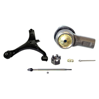 MOOG® - Front Driver Side Lower Control Arm and Tie Rod End Kit