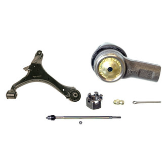 MOOG® - Front Driver Side Lower Control Arm and Tie Rod End Kit