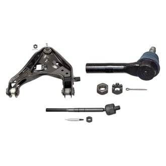 MOOG® - Front Passenger Side Lower Control Arm with Ball Joint and Tie Rod End Kit