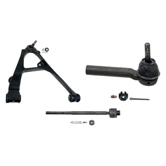 MOOG® - Front Passenger Side Lower Control Arm with Ball Joint and Tie Rod End Kit