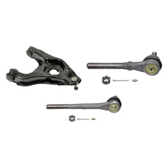 MOOG® - Front Passenger Side Lower Control Arm with Ball Joint and Tie Rod End Kit