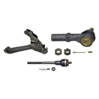 MOOG® - Front Passenger Side Lower Control Arm with Ball Joint and Tie Rod End Kit
