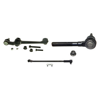 MOOG® - Front Passenger Side Lower Control Arm with Ball Joint and Tie Rod End Kit