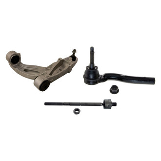 MOOG® - Front Passenger Side Lower Control Arm with Ball Joint and Tie Rod End Kit