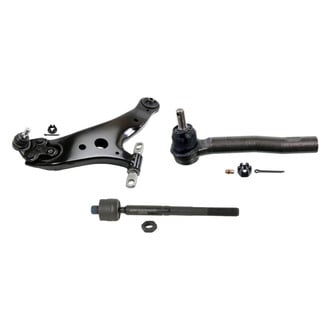 MOOG® - Front Passenger Side Lower Control Arm with Ball Joint and Tie Rod End Kit