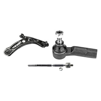 MOOG® - Front Passenger Side Lower Control Arm with Ball Joint and Tie Rod End Kit