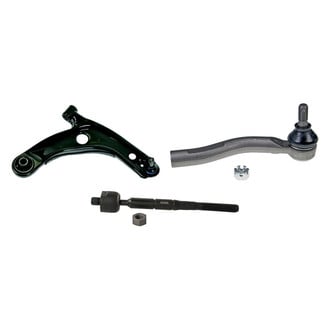 MOOG® - Front Passenger Side Lower Control Arm with Ball Joint and Tie Rod End Kit