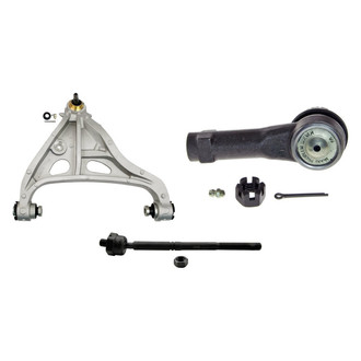 MOOG® - Front Passenger Side Lower Control Arm with Ball Joint and Tie Rod End Kit