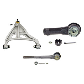 MOOG® - Front Passenger Side Lower Control Arm with Ball Joint and Tie Rod End Kit