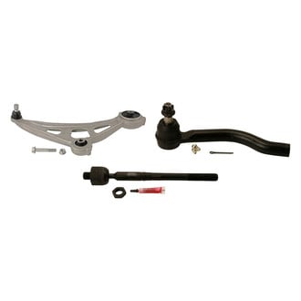 MOOG® - Front Passenger Side Lower Control Arm with Ball Joint and Tie Rod End Kit